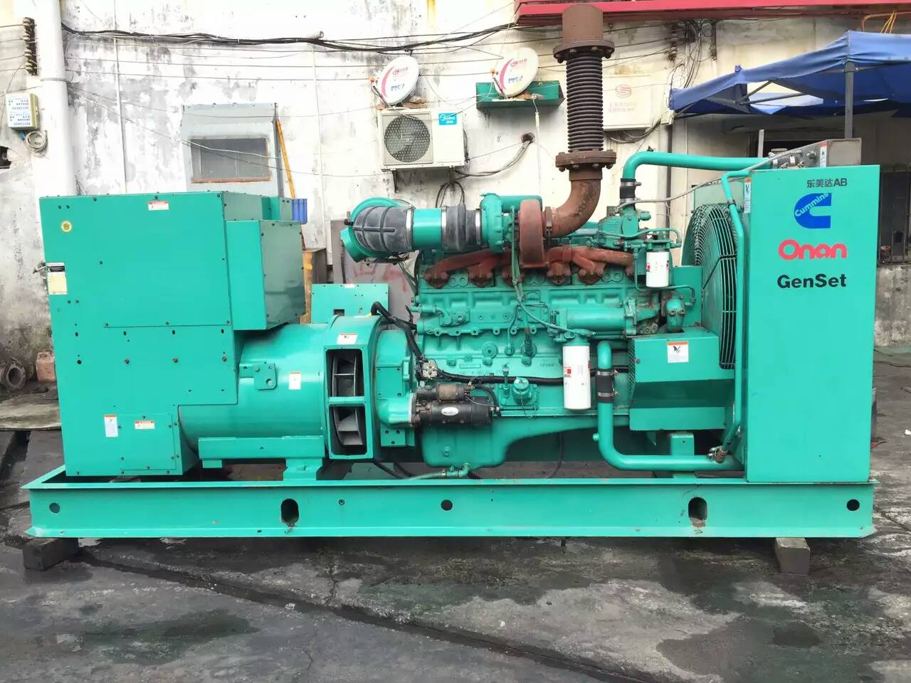 蔡甸租赁发电机-柴油发电机不正常冒烟的原因